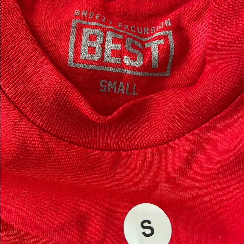 Men’s Breezy Excursion The Best Varsity Champions Tee Size Small - Picture 3 of 3